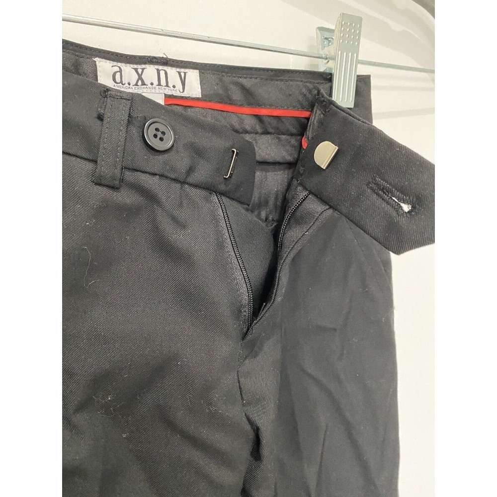 American Exchange A.X.N.Y. Boys Black Dress Pants Size 2. - Picture 4 of 9